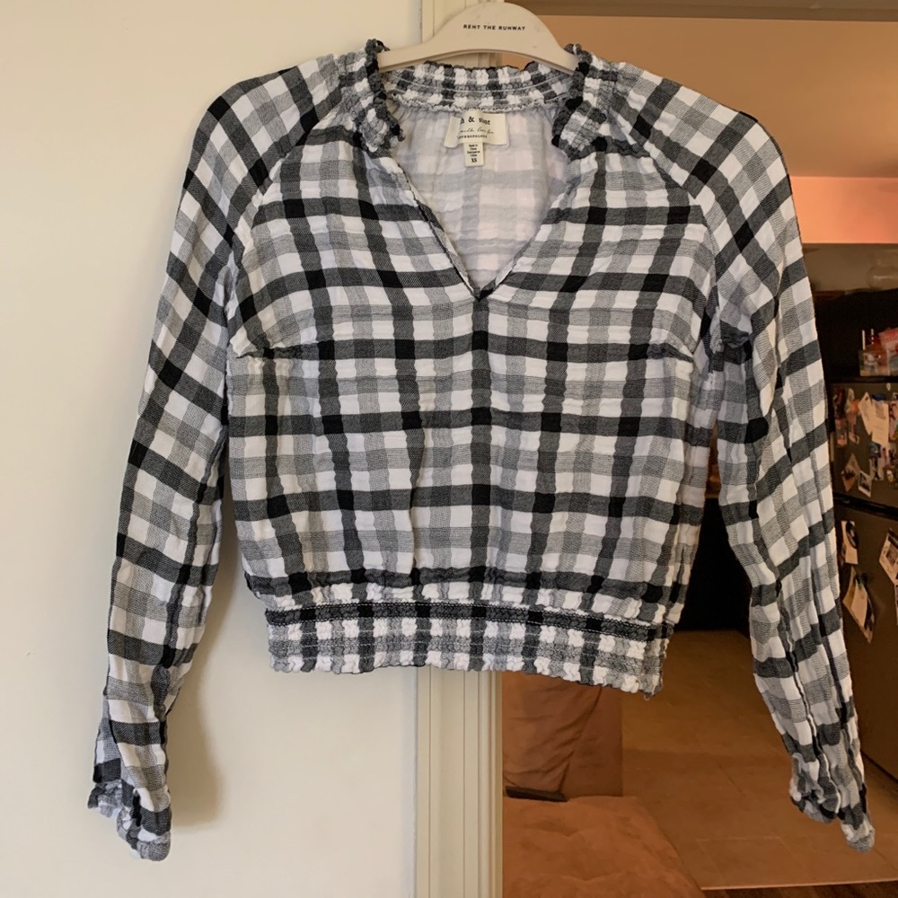 Cropped Anthropologie top